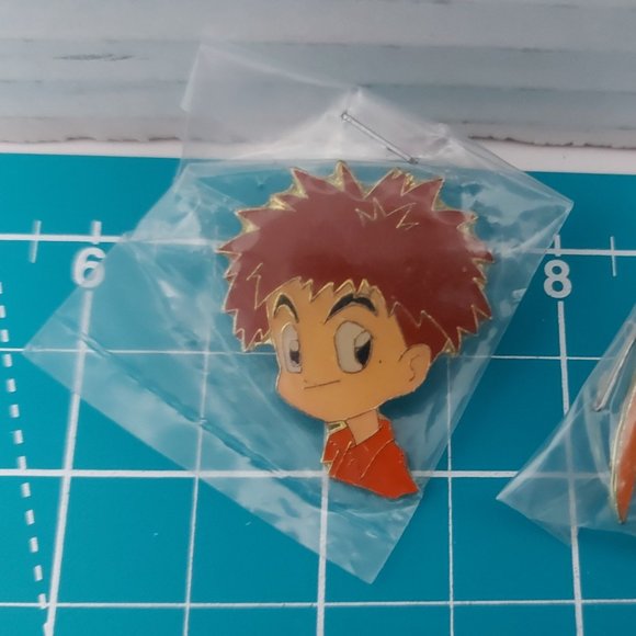 Vintage 2000 Izumi Patamon Digimon Digital Monsters Anime Shirt Hat Enamel Pin - Picture 3 of 4